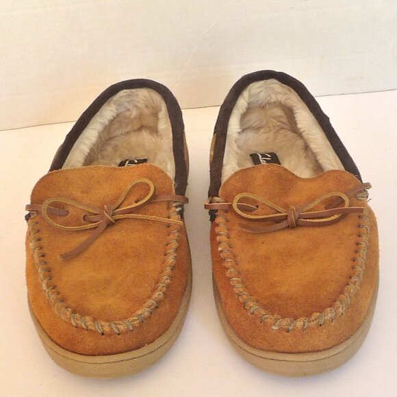 CLARKS SUEDE SLIPPERS INDOOR/OUTDOOR 9 - Picture 3 of 12